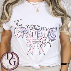Maglietta per artigianato, scrapbooking, creazione di biglietti, regalo fai da te, maglietta Comfort Colors per artigiani, abbigliamento creativo per artigiani della carta