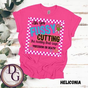 Fussy Schneiden Unisex T-Shirt - Handwerker Geschenk Scrapbookers Shirt DIY Enthusiasten Top, Handwerk Liebhaber, Geburtstagsgeschenk, Urlaub Shirt, Kartenherstellung