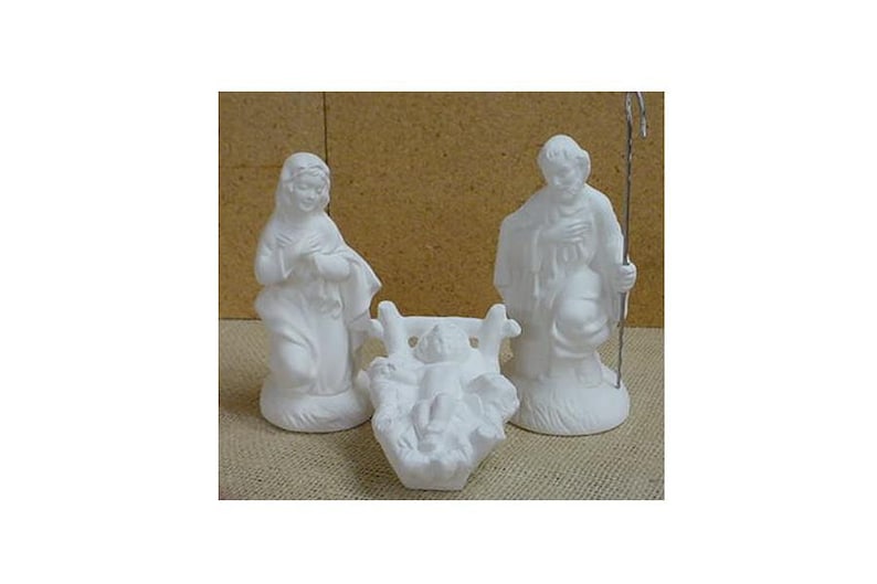 Nativity Set From Atlantic Molds 17 Pieces of Nativity Plus Etsy