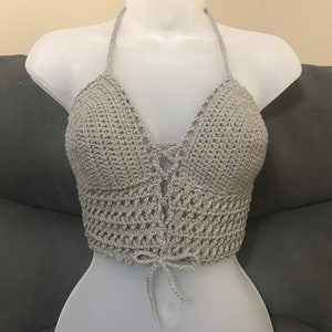 Crochet Crop Top/Summer Top/Festival Top