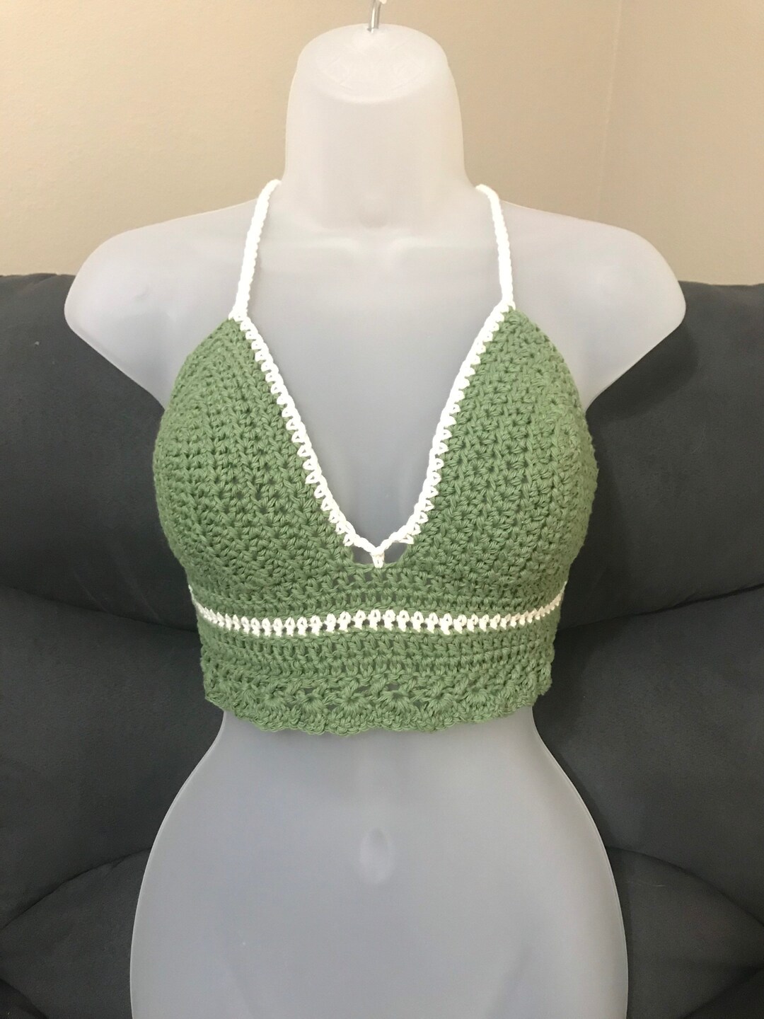 topshop white crochet top