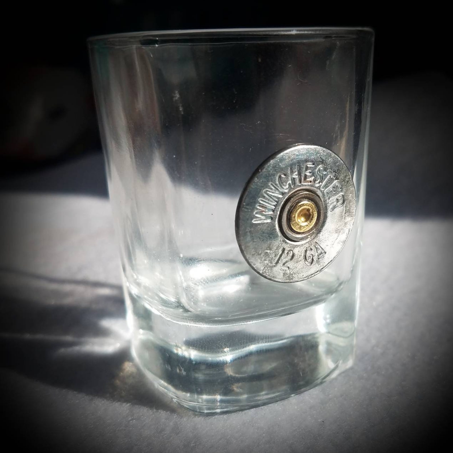 Shotgun Shell Shot Glass 12 Gauge Gift for Him Ammo Etsy