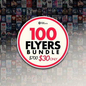 100 Flyer Templates Bundle