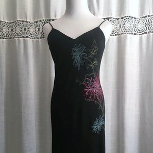Bcbgmaxazria floral embroidered evening dress best sale