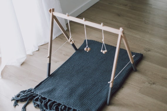 etsy wooden baby gym