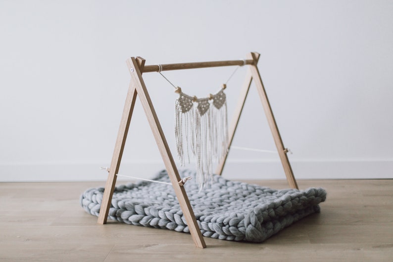 etsy wooden play gym