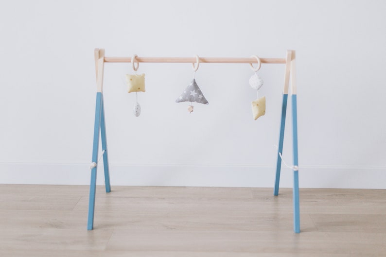 etsy wooden play gym