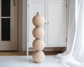 Handmade Wooden Table Legs: Unfinished Birch, Ash, Oak (1pc)