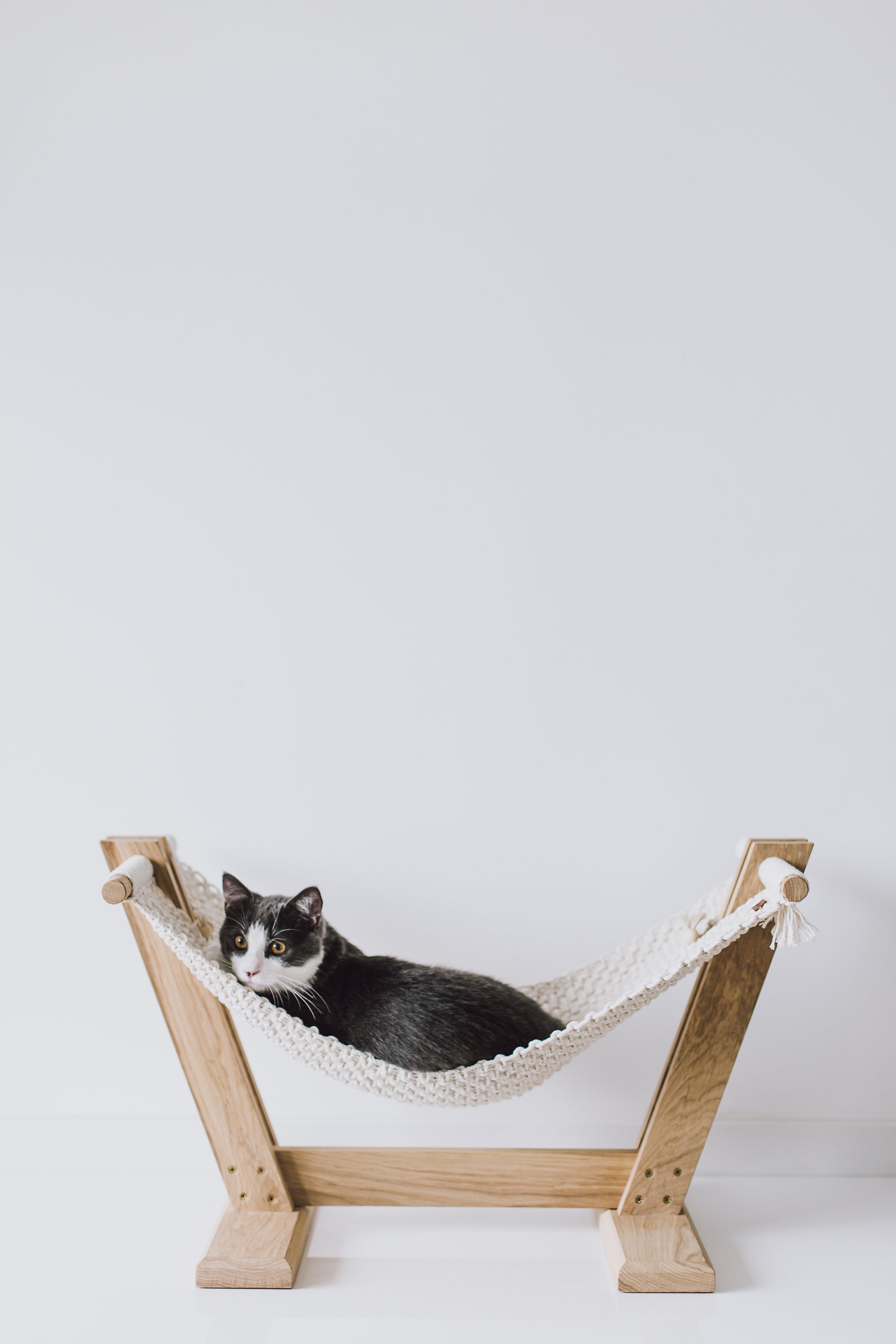 gatos Cama ergonómica para gatos Muebles para - Etsy España