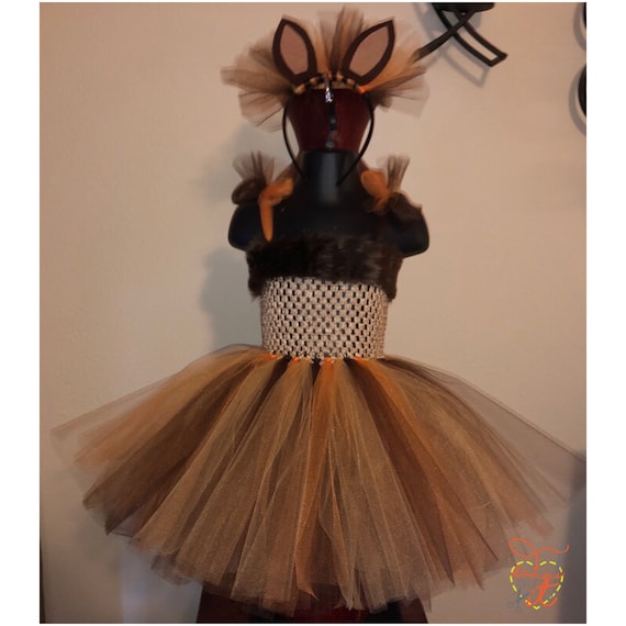 Costume Leone Tutu abito per Halloween per bambina, Nala Costume Tutu  Vestito per bambino, Re Leone primo vestito di compleanno, vestito da  sfilata -  Italia