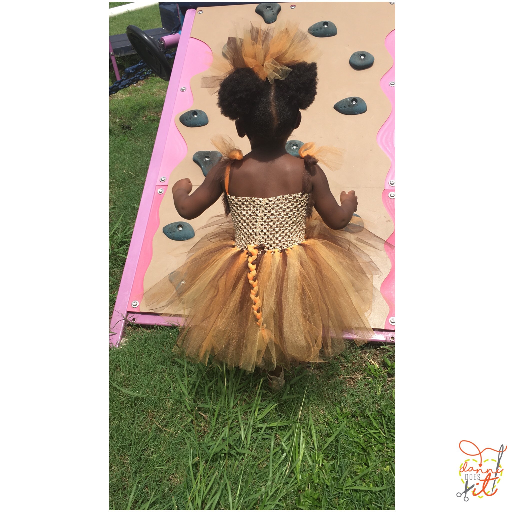 Lion King inspired Tutu dress costume for baby girl Nala Tutu Etsy