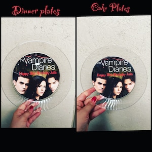 Vampire Diaries Party Plates