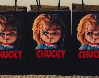 8 Chucky Party Favors Bags - Etsy