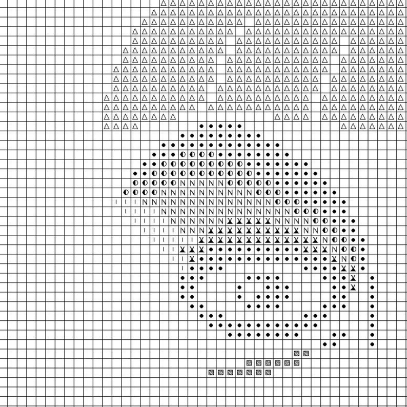 Gothic cross stitch pattern Cross stitch Modern cross | Etsy