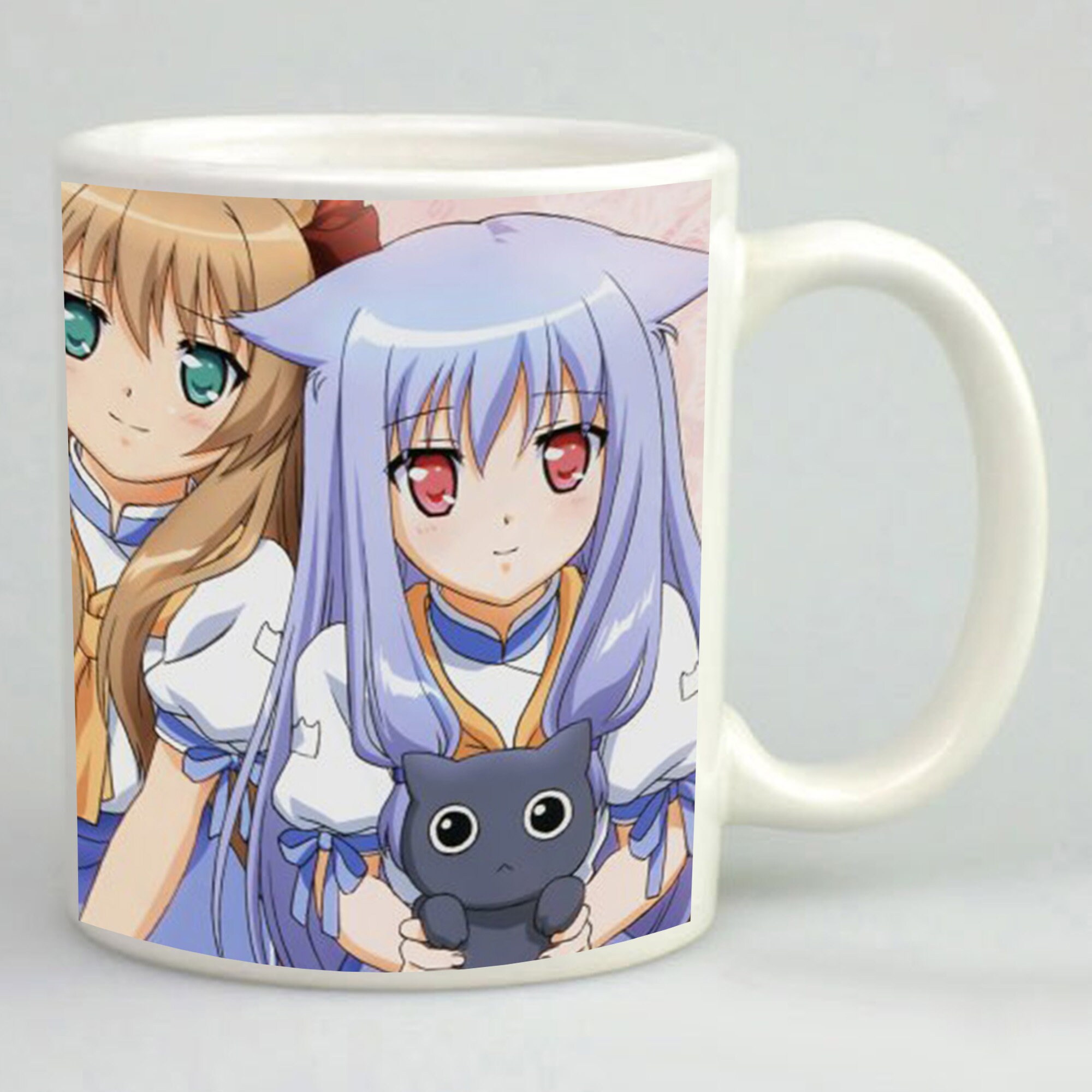 Manga mug anime girls mug japanese cartoon mug anime lover Etsy