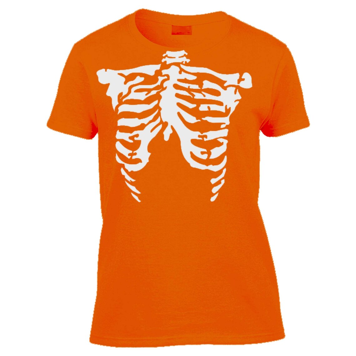 Halloween Bones Tshirt Skeleton Tshirt halloween Outfit rib Etsy
