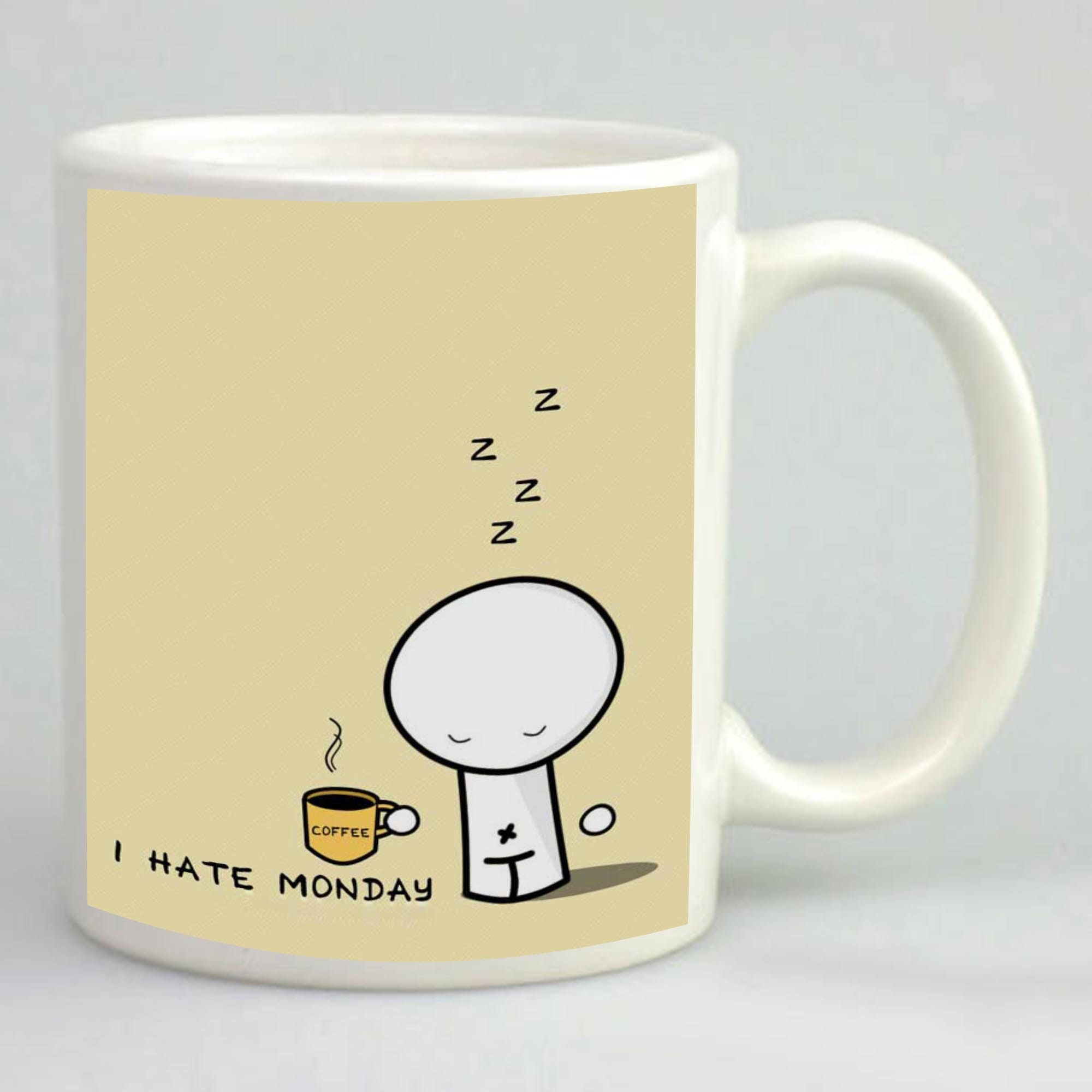 I Hate Monday Mug Funny Cartoon Mug Monday Morning Mug-novelty - Etsy Australia I Hate Monday Mug Funny Cartoon Mug Monday Morning Mug-novelty - Etsy Australia