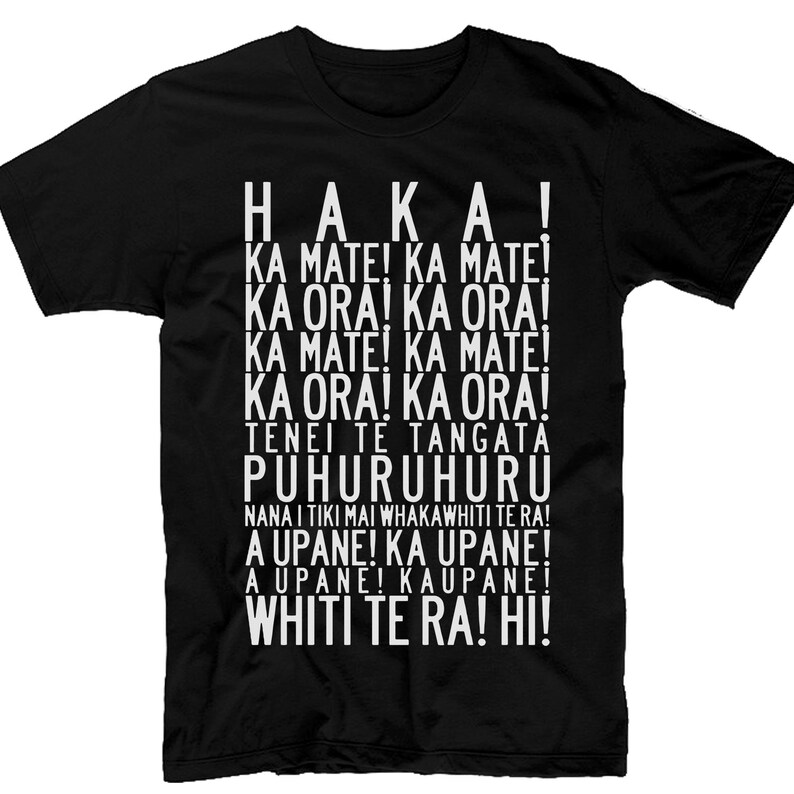 tshirt in maori