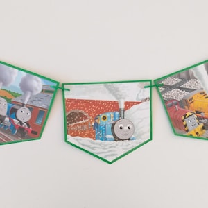 Thomas The Tank Engine Banner - Thomas The Tank Engine and Friends Room Decor -Thomas The Tank Engine Book Bunting - Childs Book Bunting