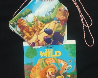 The Wild book banner, Birthday Banner, Room Decor, The Wild Book Bunting, Animal Birthday Party, Party Decor