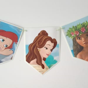 Prinzessin Geburtstagsbanner, Prinzessinnen Girlande, Prinzessinnen Girlande, Prinzessinnen Girlande, Prinzessin Geburtstagsparty