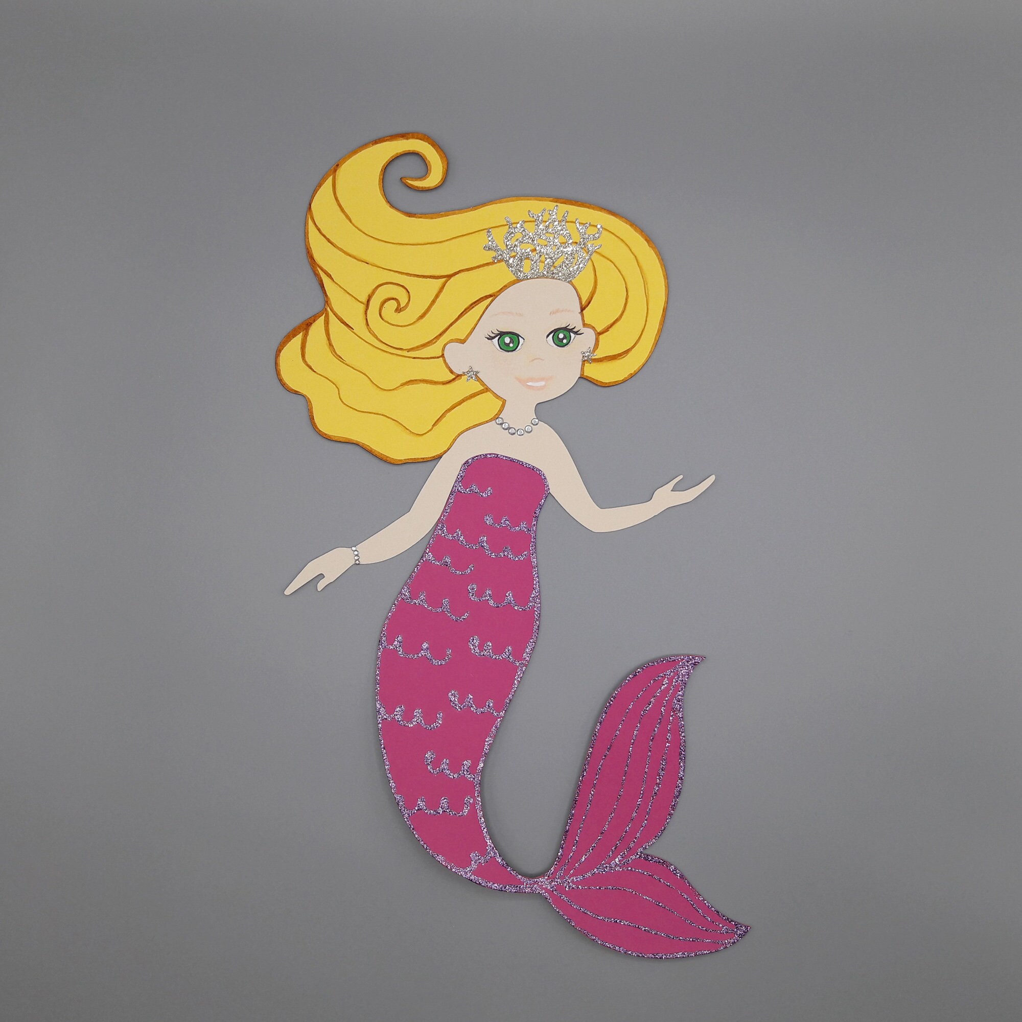MERMAID WALL DECOR | Etsy