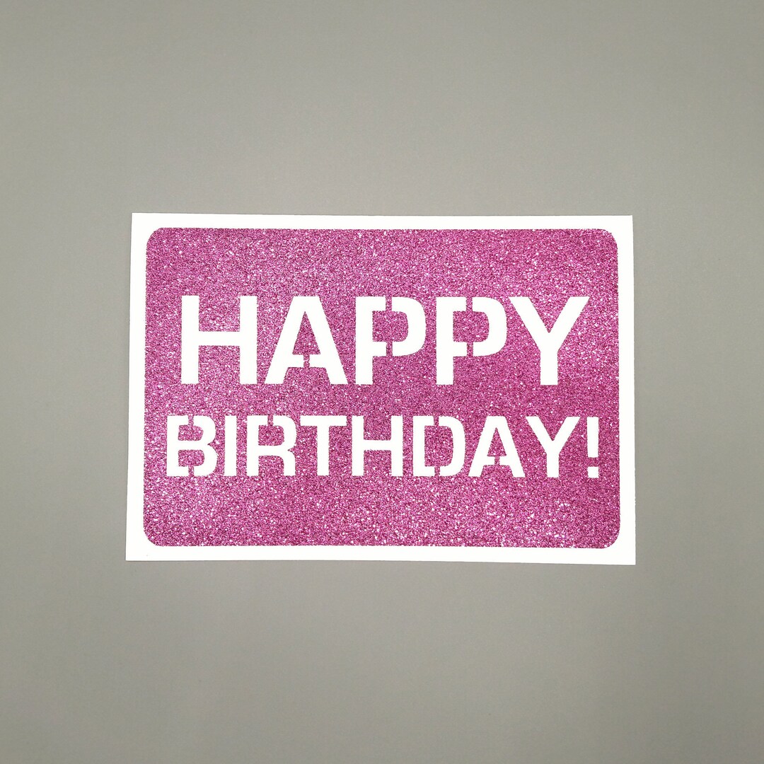 happy-birthday-card-glitter-pink-birthday-card-greetings-etsy
