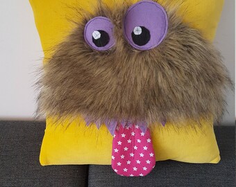 Mooi, kinderen, kussensloop, zacht, handgemaakt.