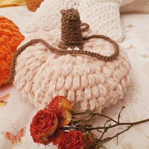 PDF Pattern Pumpkin Amigurumi - Pattern Pumpkin Puff Crochet - SPANISH (*English pattern translated by ChatGPT)