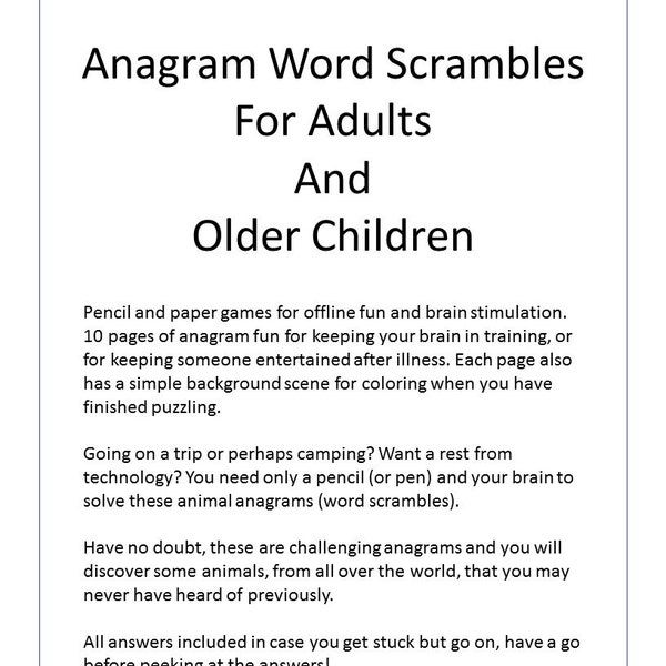 Brain Training For Adults