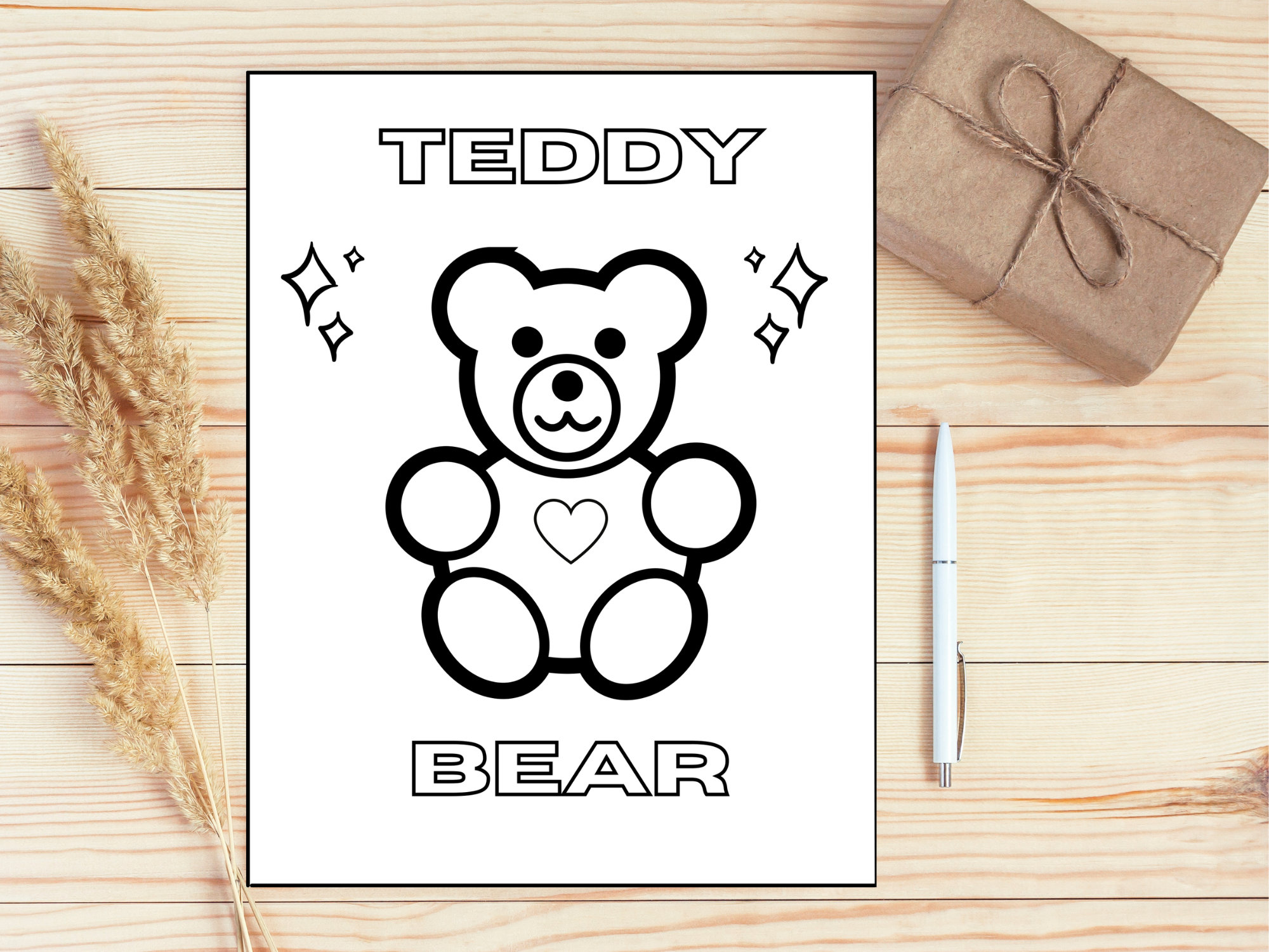 Kids Coloring Page Coloring Page for Girls & Boys Educational Children