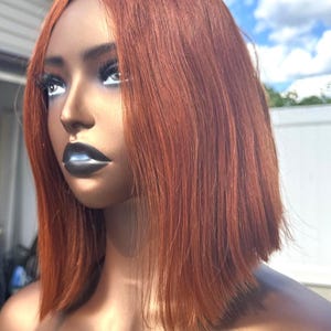 Ready to ship  Bob donor hair  Wig – Natural Hairline, human hair Soft & Voluminous