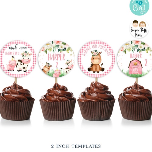 Paper & Party Supplies Party Supplies INSTANT DOWNLOAD Farm Girl