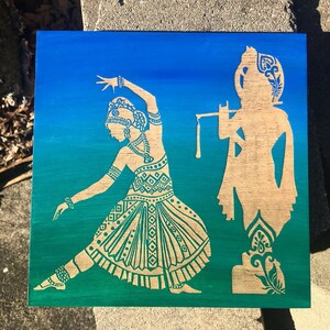 Radha Krishna Wall Hanging