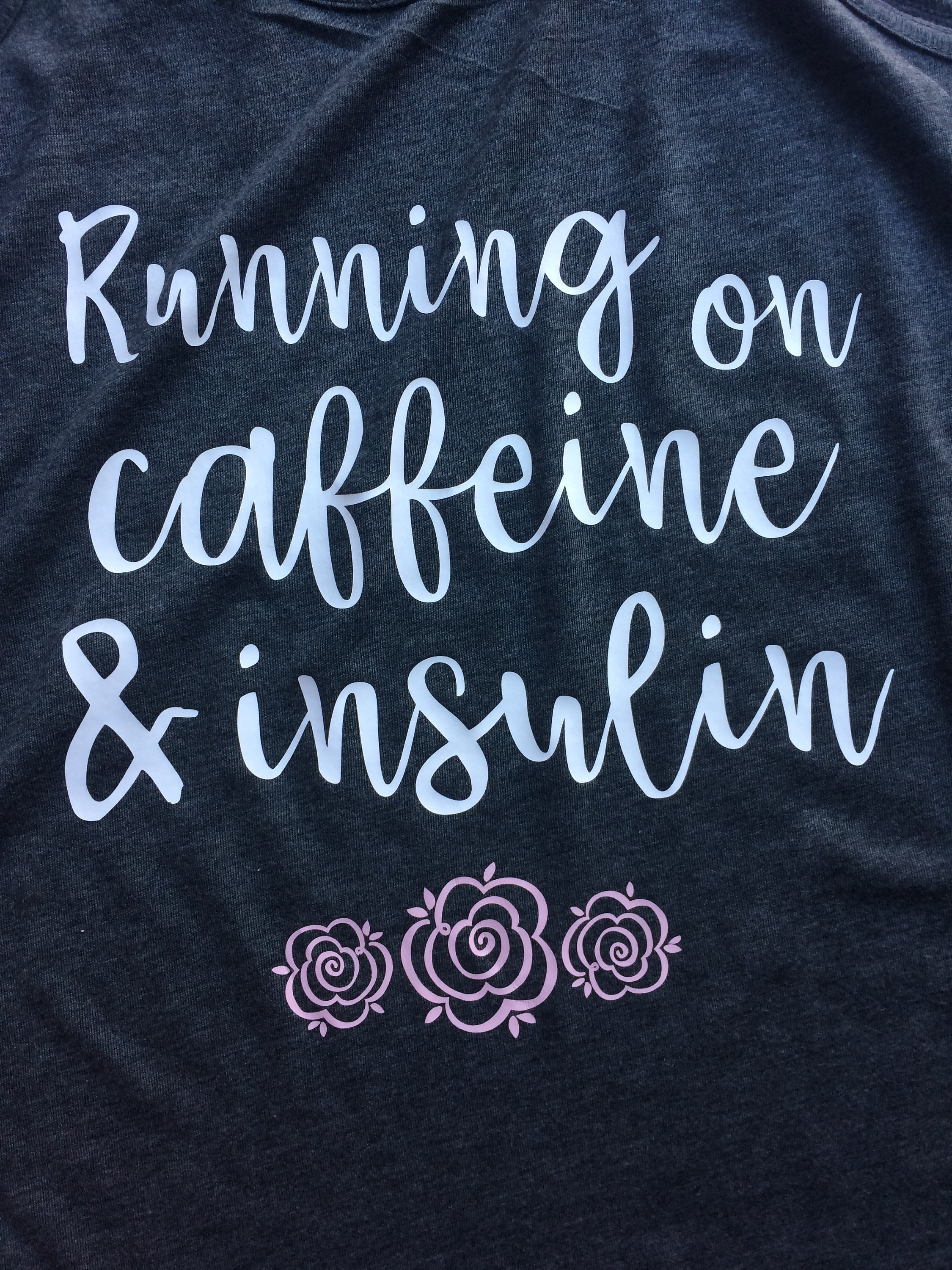 Clothing for Diabetics Running on Caffeine and Insulin Tank Etsy