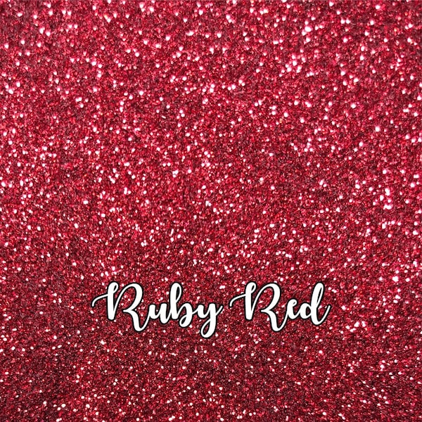 Ruby Red Glitter | Metallic, Burgundy, Jewel, Ultra-Fine Polyester | Reflective, Resin, Tumbler Crafting