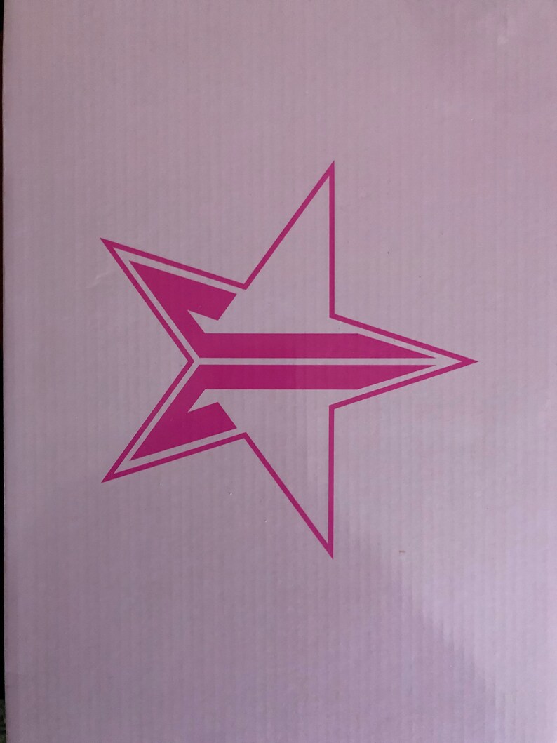 Baby Pink and Hot Pink Rhinestone Jeffree Star Hand Mirror Etsy