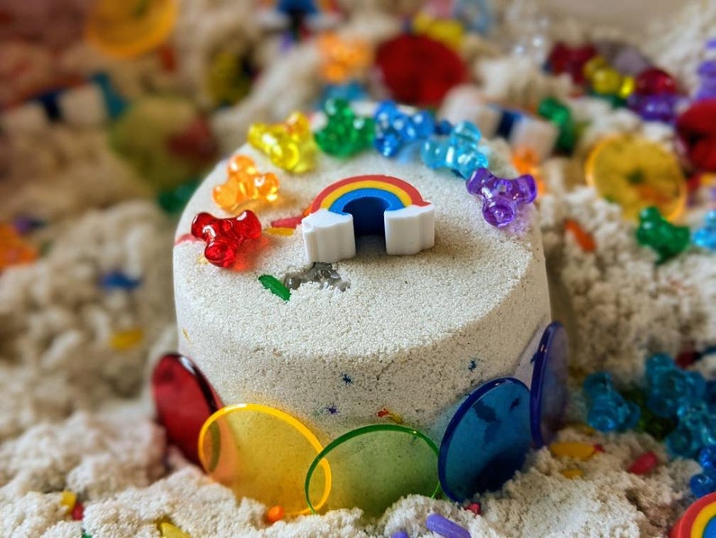Rainbow Sprinkle Cake Sensory Sand Kit image 0