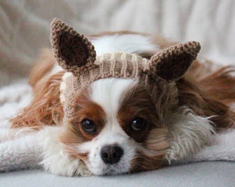 Tour de cou pour chien renard brun au crochet Protecteur d'oreilles pour épagneul Cavalier King Charles ⨯ Télécharger le PDF