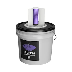UV Moth Trap - Standard or Weather Resistant, with Kill or No Kill configurations