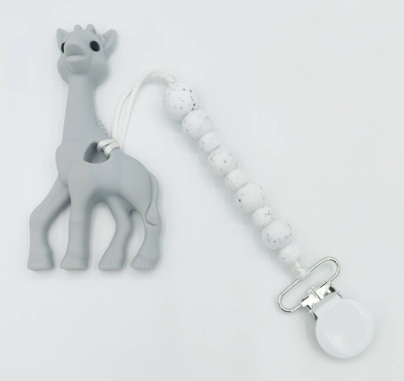 ❤️ Dummy Clip CIips Strap ❤️ Baby Gift MetaI CIip...Any Name..