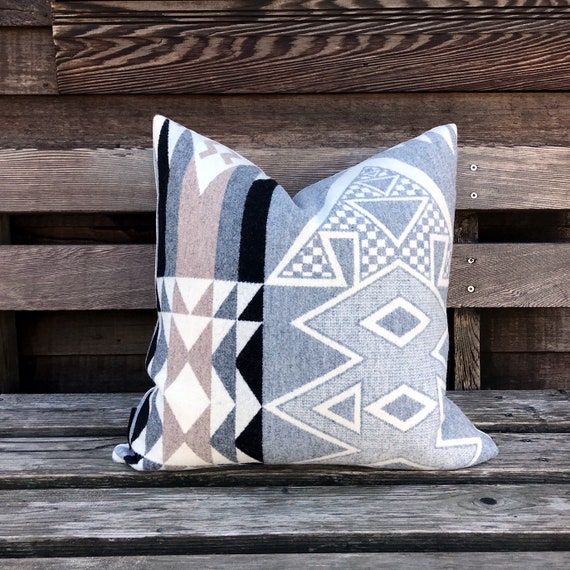 Northwest Pillow Cover Pendleton Wool Etsy