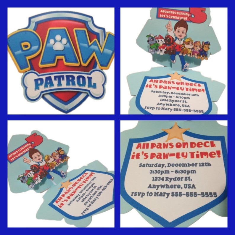paw patrol pop up