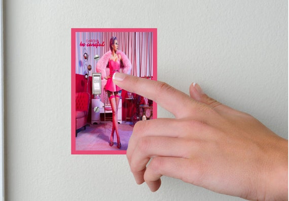 Cardi B Be Careful Standard Lightswitch Cover Cardi B Room Etsy - cardi b be careful music id for roblox