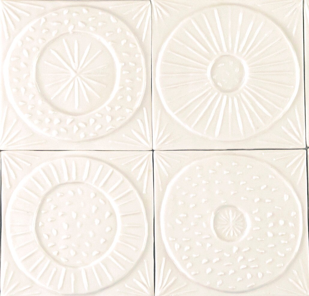 Handmade Wall Tiles Circles Design Etsy UK