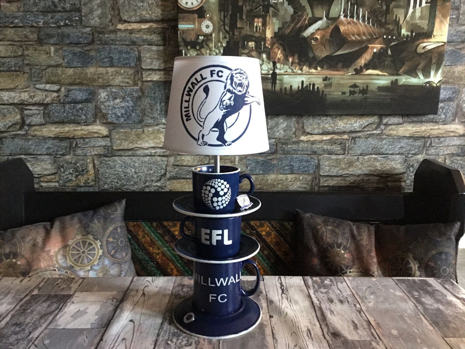 Hand crafted bespoke Football/sport lamps Etsy