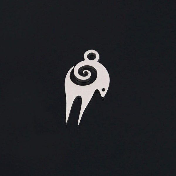 Goat Stainless Steel Charms Jewellery Making Pendant Charms Finding Supplies Wholesale A217