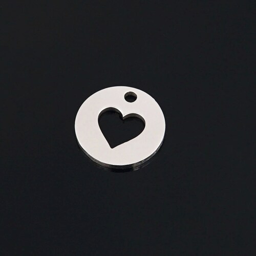 LOVE Stainless Steel Charms Jewellery Making Pendant Charms Etsy