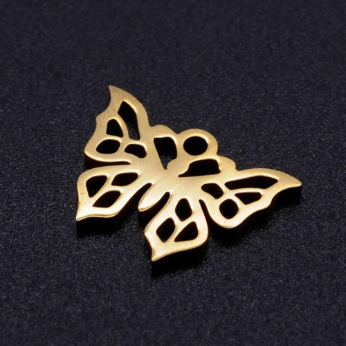 Butterfly Stainless Steel Charms Jewellery Making Pendant - Etsy