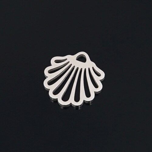 Flower Stainless Steel Charms Jewellery Making Pendant Charms Etsy